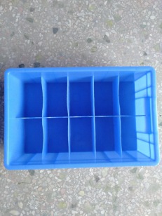 4#高10格分隔塑料零件盒